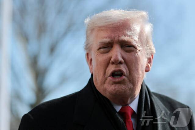 도널드 트럼프 대통령, (사진=로이터=뉴스1)