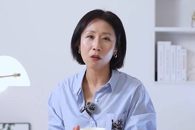 개그우먼 정선희./유튜브 '집 나간 정선희'