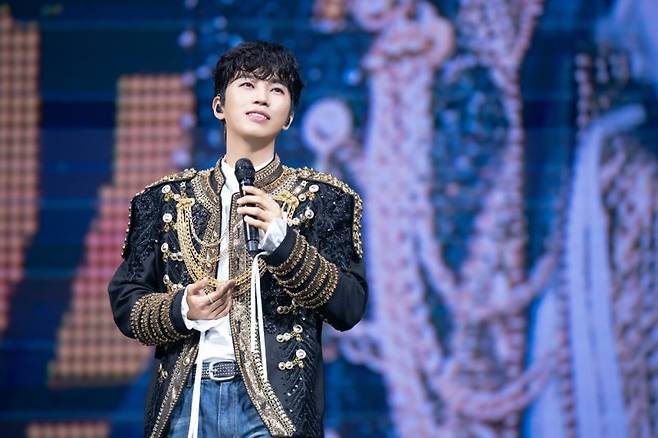 가수 임영웅. 물고기뮤직 제공