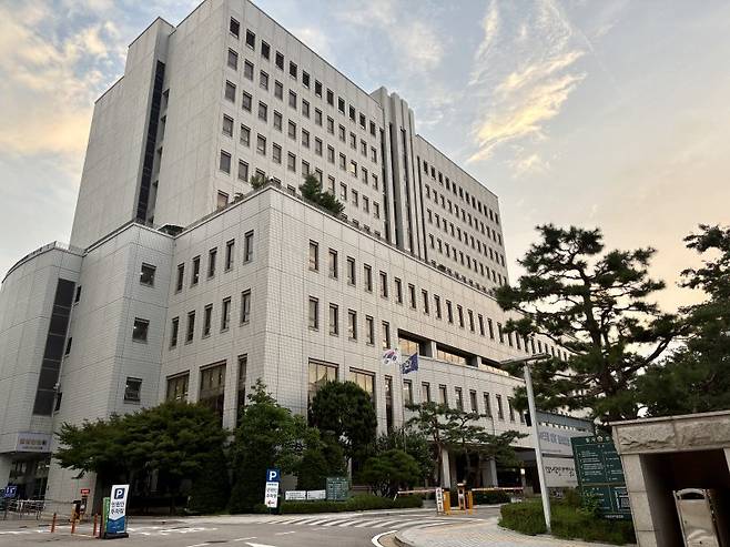 서울남부지법 전경. 뉴시스