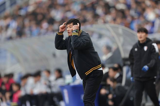 프로축구 수원 삼성 이정효 감독. 사진 프로축구연맹