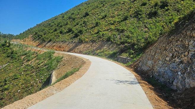 지난해 9월 울산 울주군은 웅촌면의 석천임도 모습. [연합뉴스]