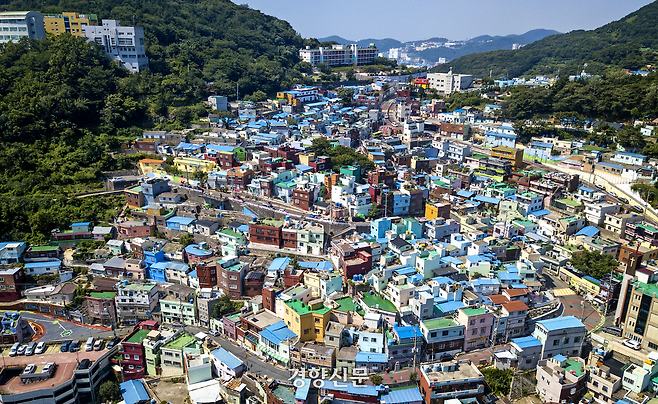 부산 서구 아미동 전경. 부산관광아카이브