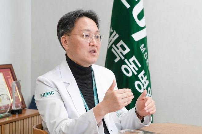 김한수 이대목동병원장. 임은재 기자