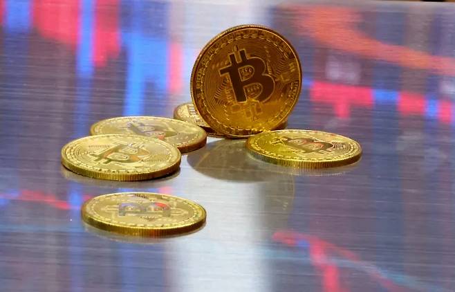 가상화폐 비트코인 이미지. [연합뉴스]