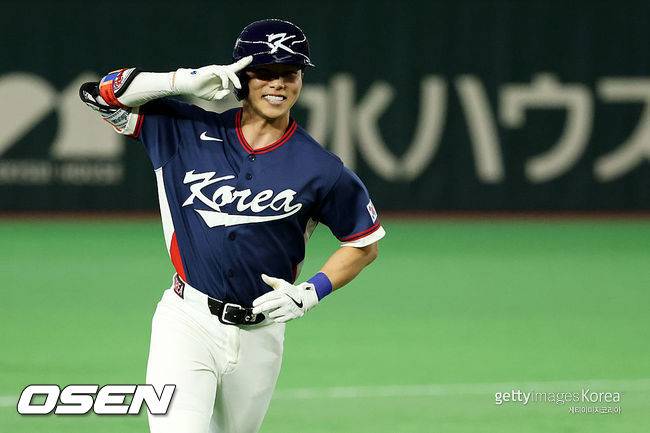 [사진] 한국 야구 대표팀 김혜성. ⓒGettyimages(무단전재 및 재배포 금지)
