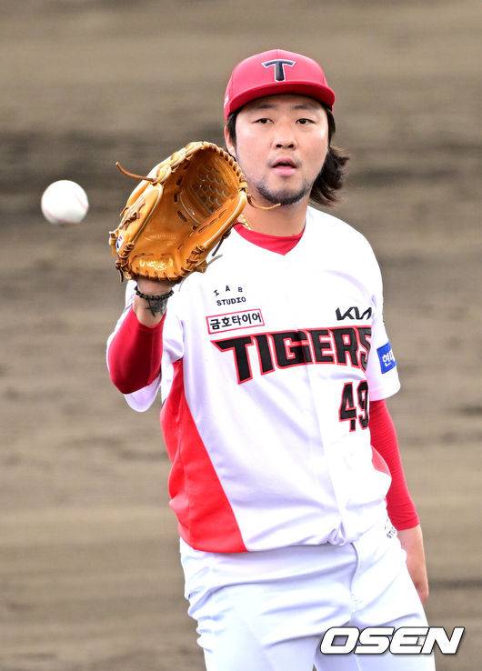 [OSEN=최규한 기자] KIA 김범수. 2026.03.02 / dreamer@osen.co.kr