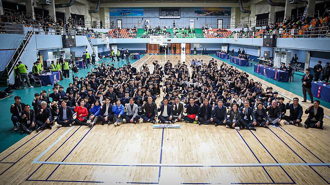 '제40회 경남회장기 검도대회'가 지난 21일부터 22일까지 이틀간 거제시체육관에서 열렸다. ⓒ거제시 제공