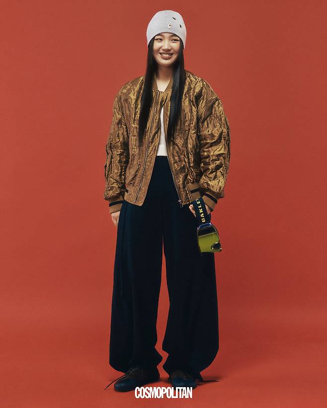 스노보드 프리스타일 빅에어 올림픽 메달리스트 유승은. 코스모폴리탄 제공