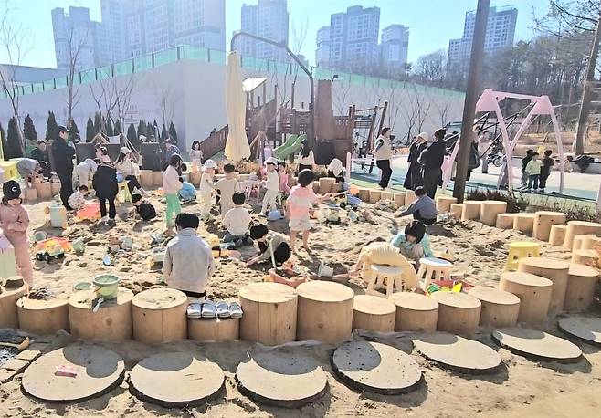 재개방된 과천 지식정보타운 근린공원4. <과천시 제공>