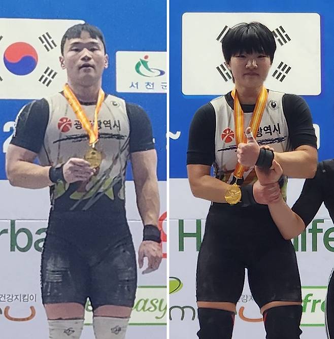 2026 전국춘계남녀역도대회 2관왕 손현호와 안시성