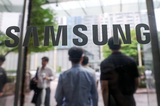 삼성전자 서초사옥 로비./뉴스1