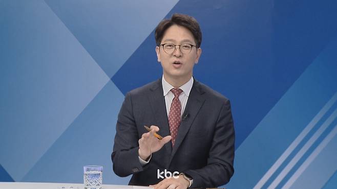 ▲ 23일 KBC '여의도초대석'에 출연한 정광재 국민의힘 전 대변인&nbsp;