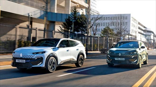 르노 필랑트 주행 모습. 르노코리아 제공