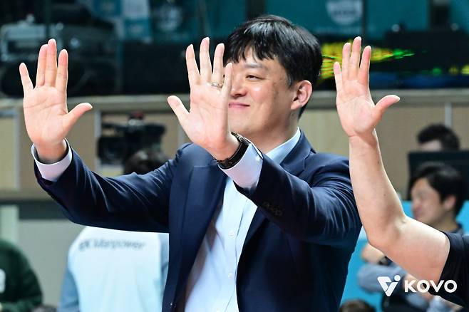 이영택 GS칼텍스 감독. 한국배구연맹 제공