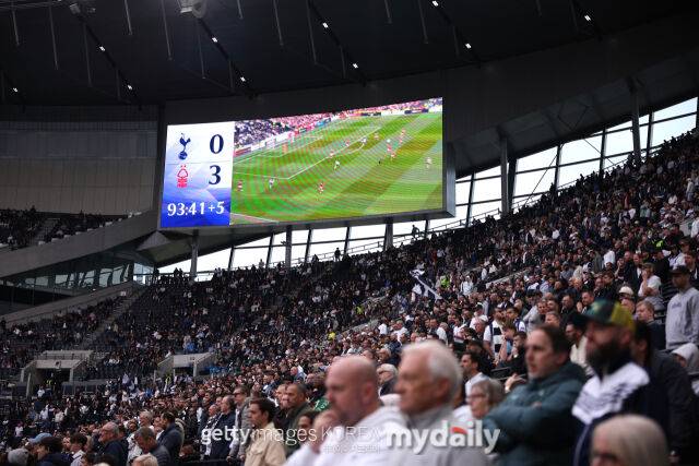 토트넘과 노팅엄 포레스트 경기장면/게티이미지코리아