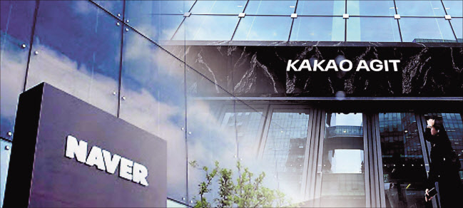 네이버(왼쪽)와 카카오의 사옥 [네이버 제공·임세준 기자]
