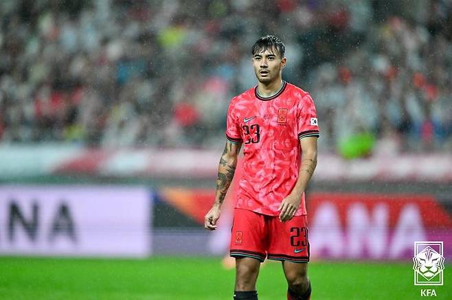 [서울=뉴시스]축구대표팀 미드필더 옌스 카스트로프. (사진=대한축구협회 제공)