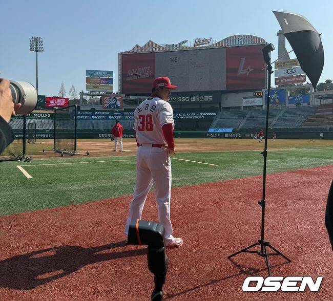 SSG 노경은. / OSEN DB