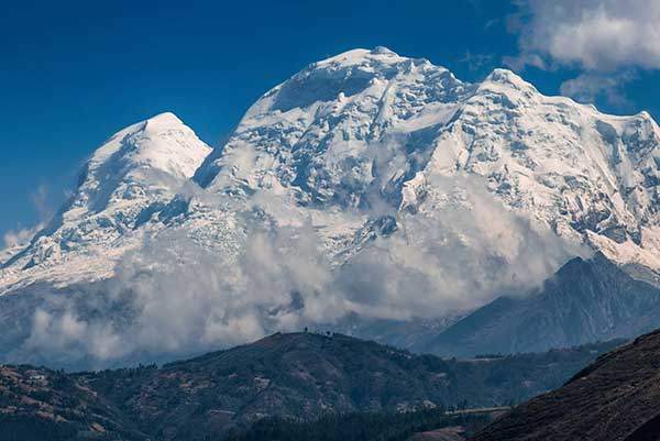페루 최고봉 와스카랑 산. 사진 그립드.