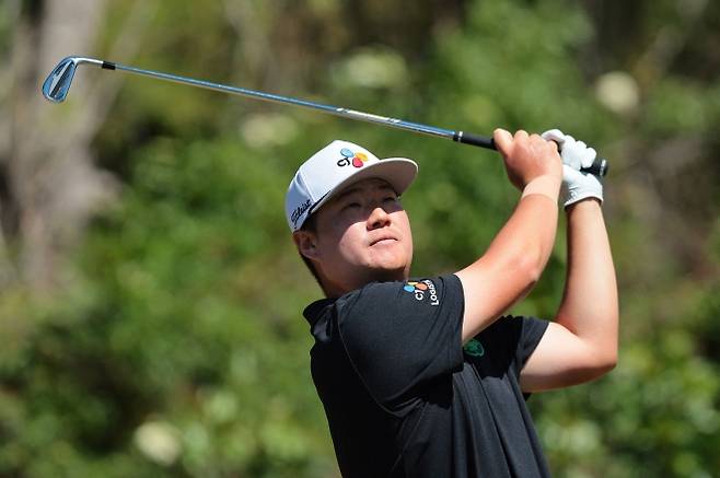 임성재의 아이언 스윙.