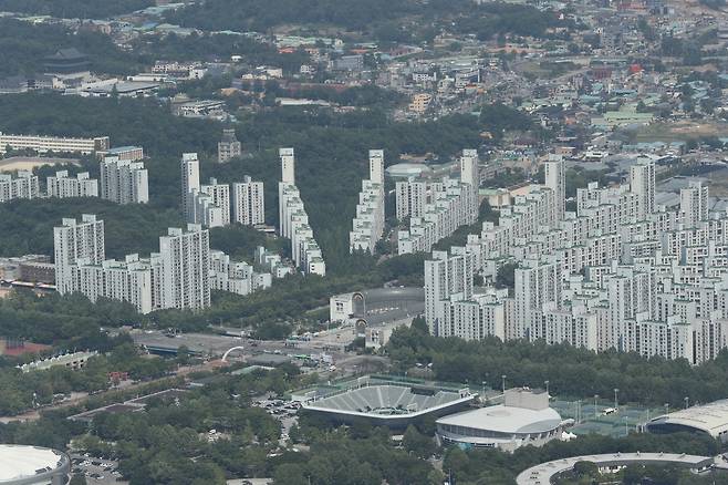 올림픽선수촌아파트 전경. 연합뉴스