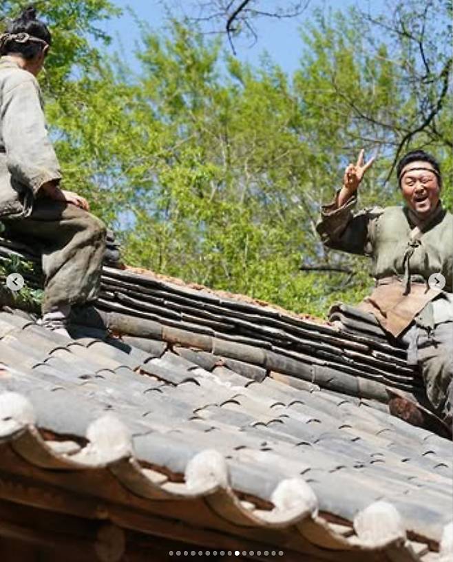 '왕과 사는 남자' 미공개 사진 /쇼박스 인스타그램 캡처