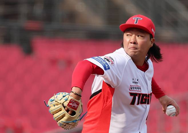 KIA 김범수. 사진 | 연합뉴스