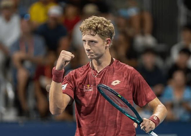 2026 마이애미오픈 남자단식 8강에 오른 랜달루체. 랜달루체 SNS