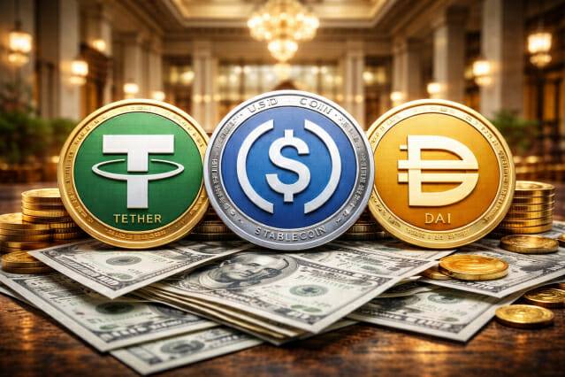 스테이블코인 이미지. (사진=챗GPT)