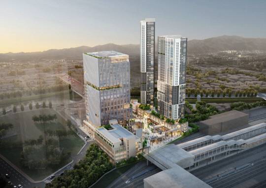 천안역세권 혁신지구 재생사업 조감도. 대전일보DB