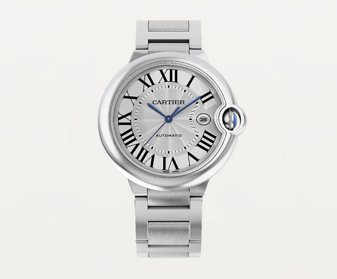 검경 합동수사본부가 더불어민주당 전재수 의원이 통일교 측으로부터 받은 것으로 보고 있는 까르띠에 발롱블루 시계 사진. 까르띠에 홈페이지 캡처