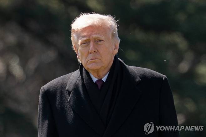 도널드 틀럼프 대통령. 연합뉴스