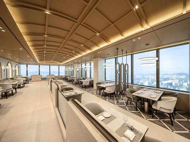 워킹온더클라우드 '가든' 레스토랑.