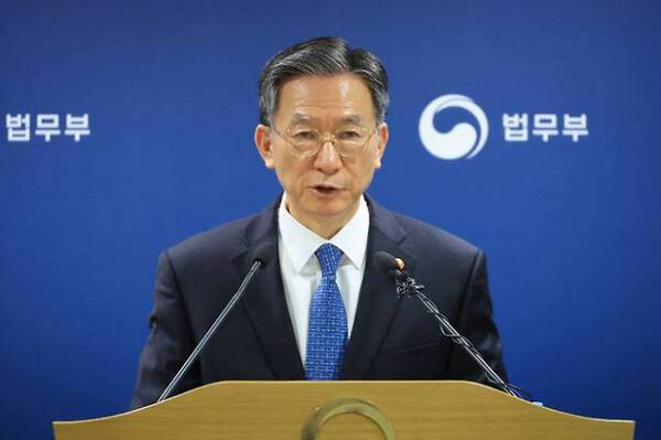 정성호 법무부장관. 연합뉴스