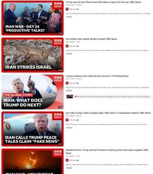 ▲BBC뉴스 유튜브 갈무리