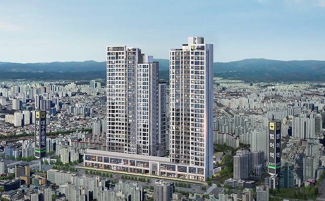 ‘범어역 파크드림 디아르’ 조감도(사진제공-HS화성)