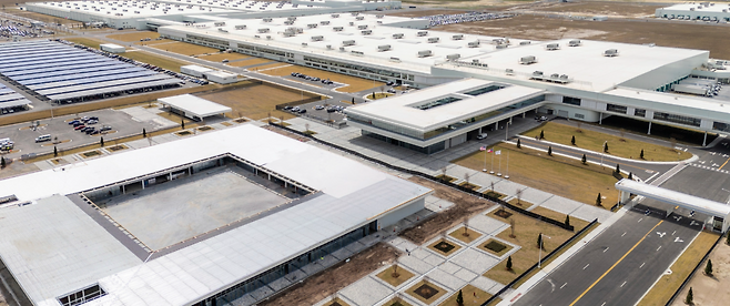 현대자동차그룹의 미국 조지아주 메타플랜트 아메리카(HMGMA) 전경 [현대차그룹 제공]