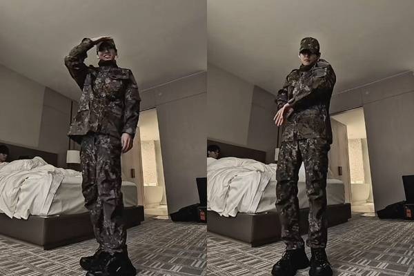 방탄소년단 정국 틱톡 계정 캡처