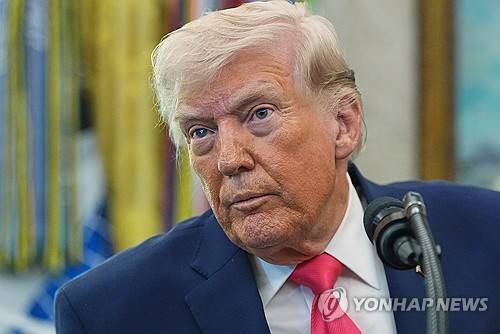 도널드 트럼프 미국 대통령 [AP=연합뉴스 제공]