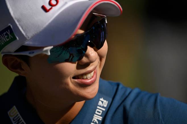 2주 연속 우승에 도전하는 김효주. 사진 제공=AFP연합뉴스