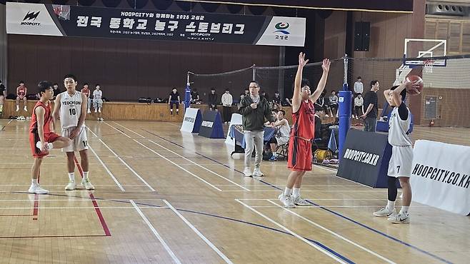 ''지난해 11월 열린 제5회 고성군 전국유소년 엘리트 농구 스토브 리그 현장 ⓒ고성군 제공