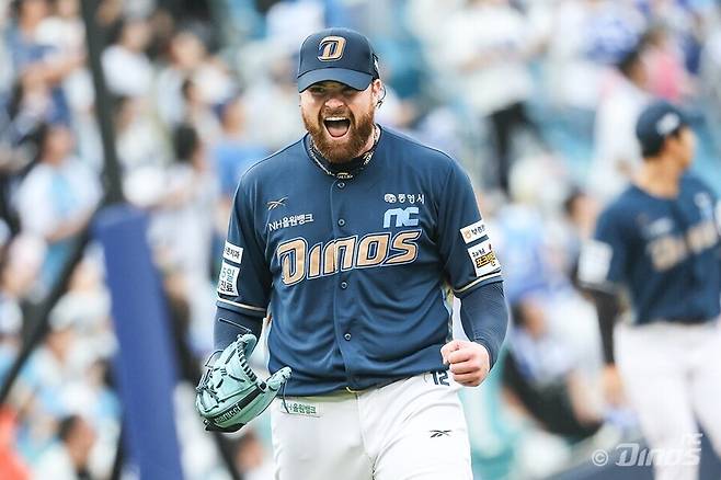 ▲ 2025년 시즌 NC 다이노스에서 뛰었던 로건 앨런 ⓒNC 다이노스