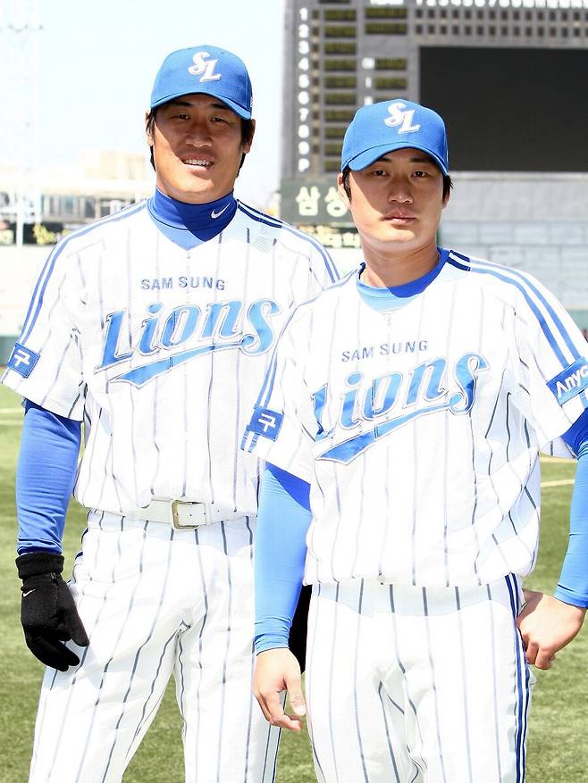 ▲ 정현욱 오승환 ⓒ삼성 라이온즈