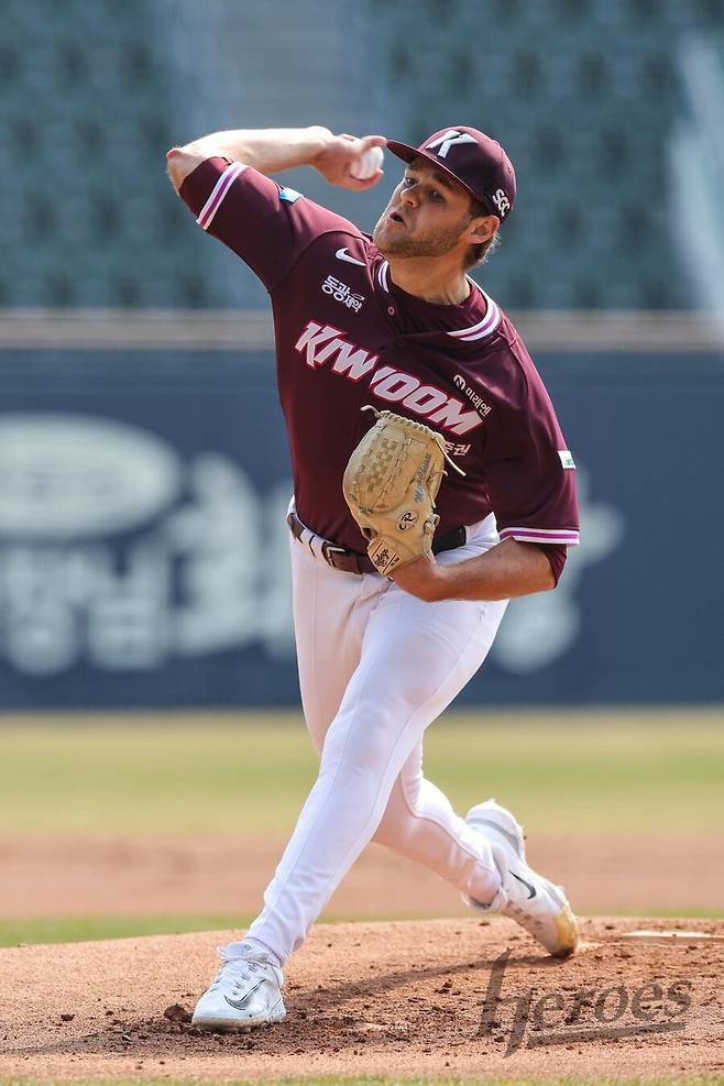 ▲ 네이선 와일스 ⓒ키움 히어로즈