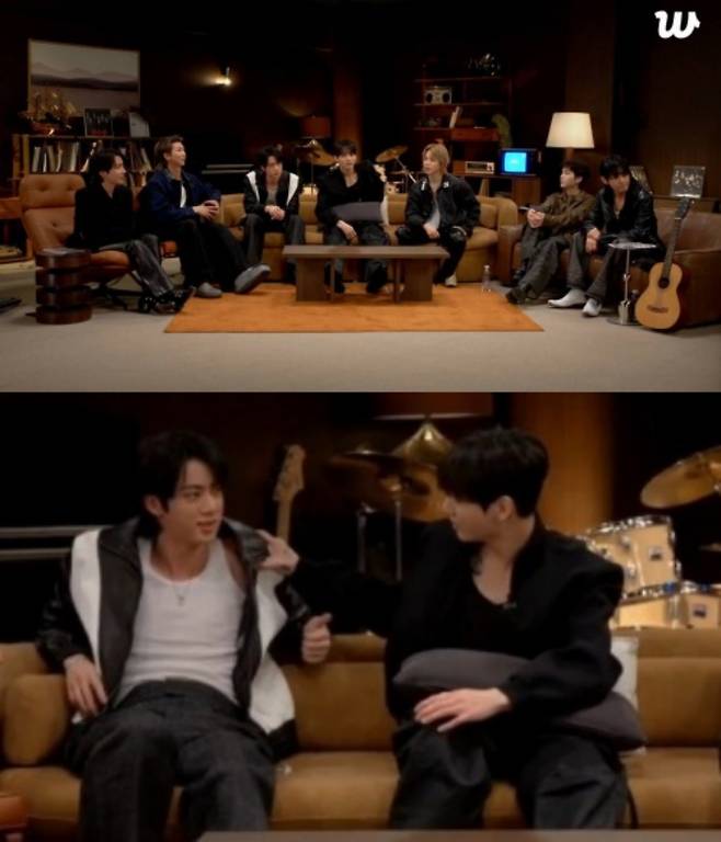 BTS 위버스 라이브.