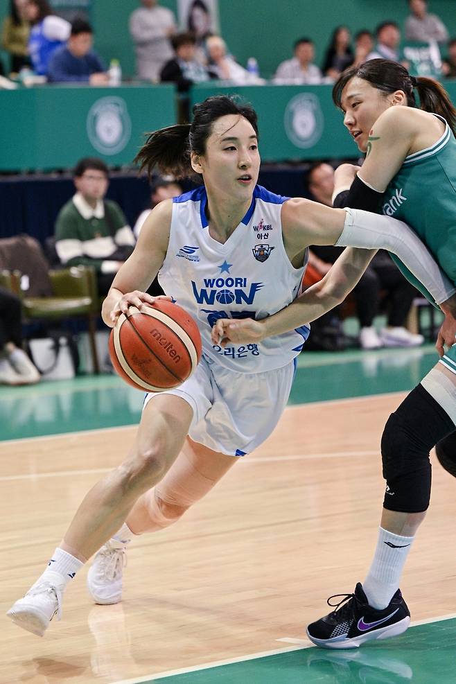 우리은행의 김단비 [WKBL 제공. 재판매 및 DB 금지]