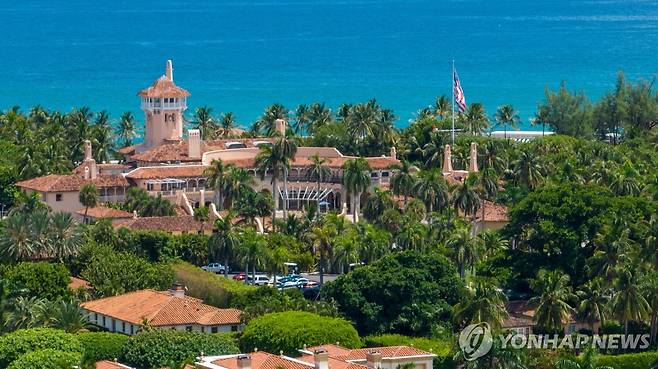 미 플로리다 팜비치의 마러라고 리조트 [AP 연합뉴스 자료사진]