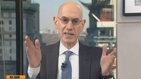 NBA 애덤 실버 커미셔너.