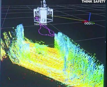 한수원 수중로봇 이즈머드(ISMUD) [사진=한국수력원자력]